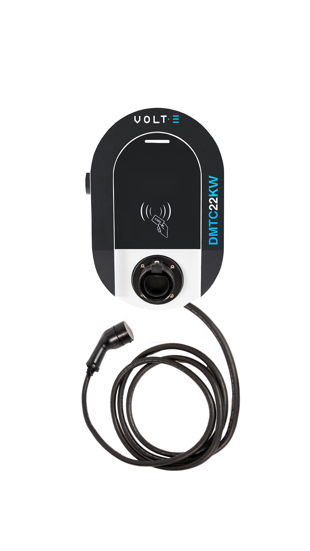 Carregador Veículos Elétricos com Rfid+Cabo Tipo2 DMTC22kW V2.4