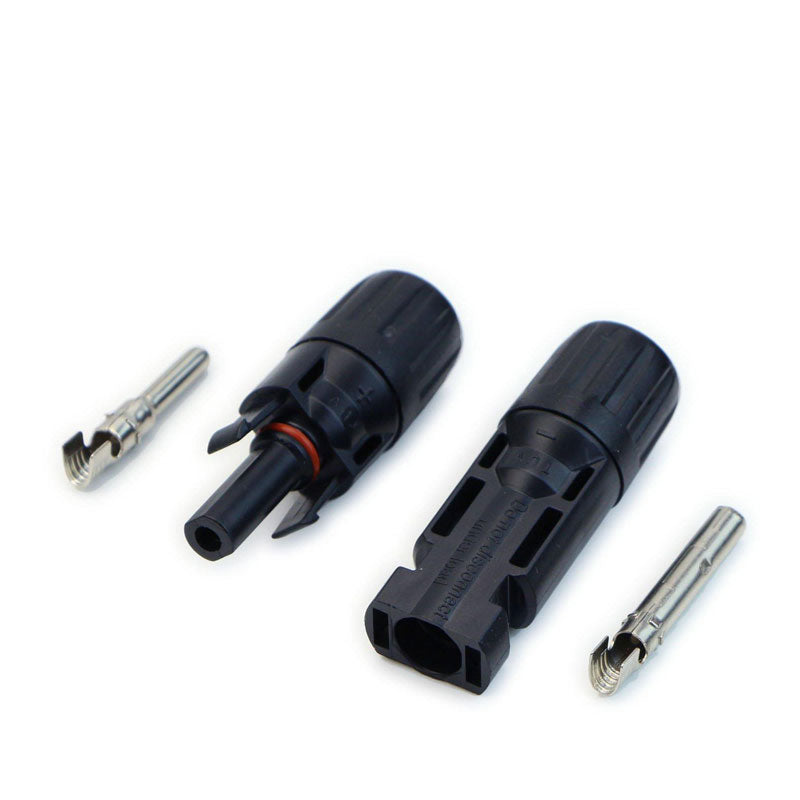 Conector MC4 - Conjunto macho e fêmea