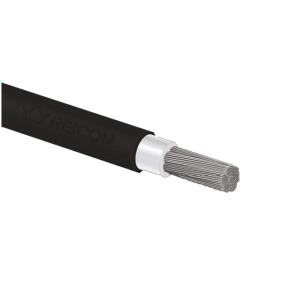 Cabo Solar Preto 6mm
