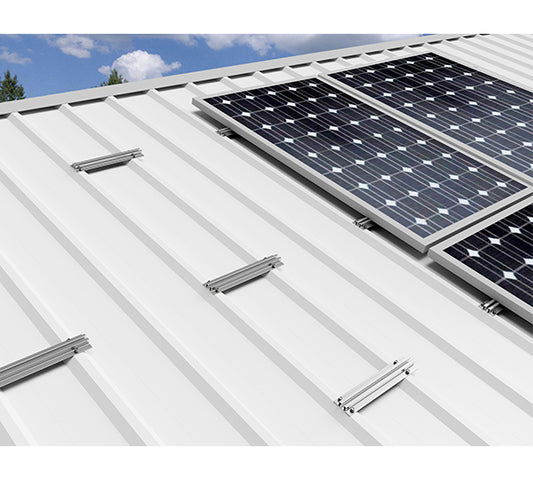 SUNFER - Coplanar microrail structure for vertical sandwich panel with waterproof self-drilling screw - 3M