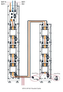 Growatt - Bateria de lítio APX 5.0P-B1