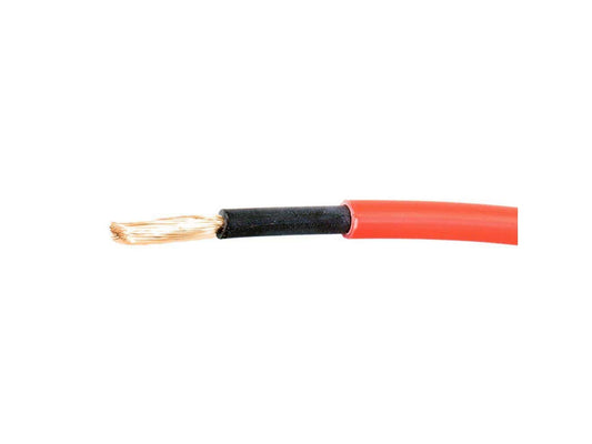 Red solar cable 4mm - Per meter