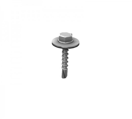 Self-drilling screw with seal with washer 6.0x36
